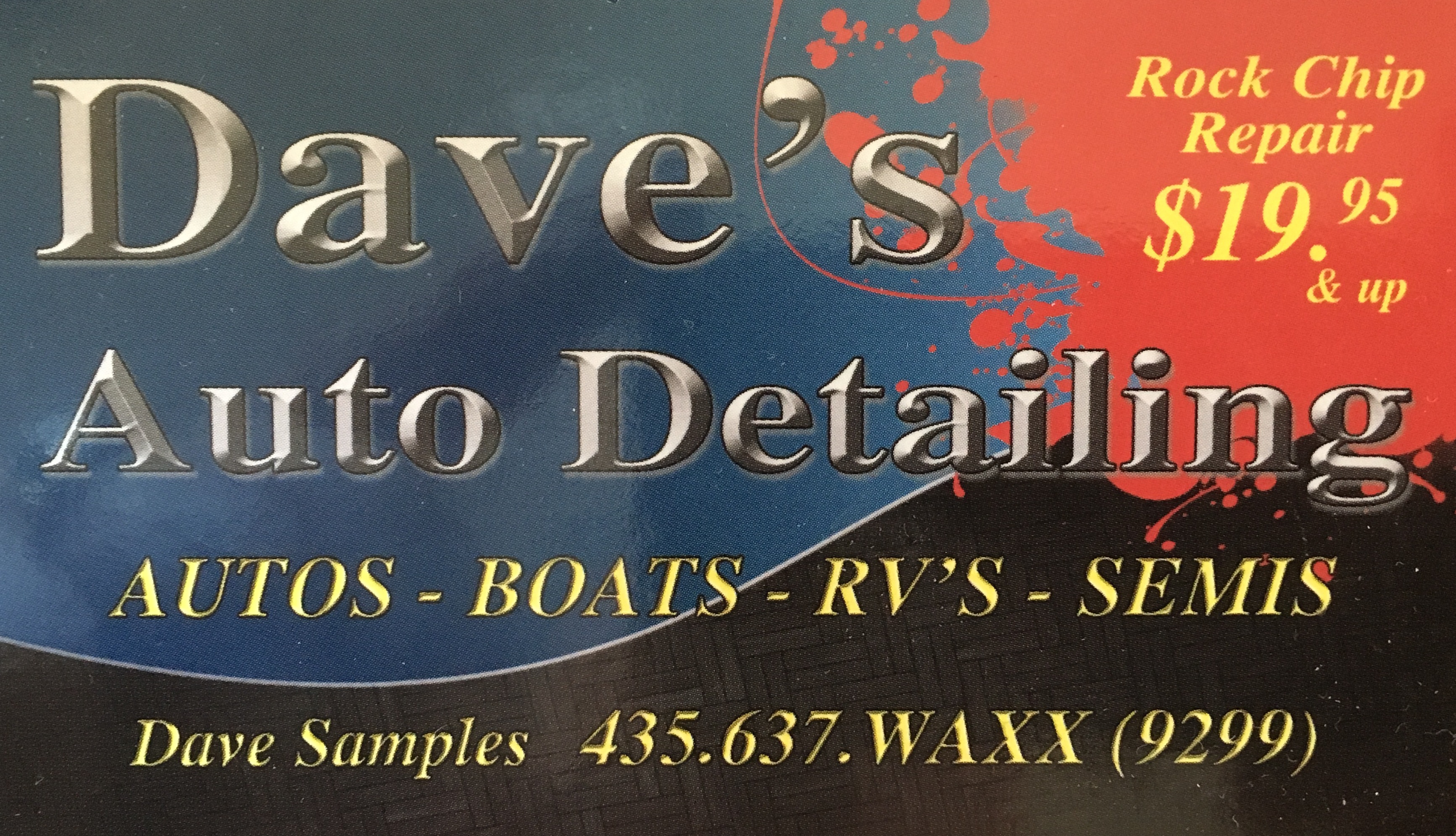 Dave's Auto Detailing